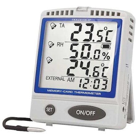Digi-Sense Traceable Digital Thermometer w/ Memory 37803-85